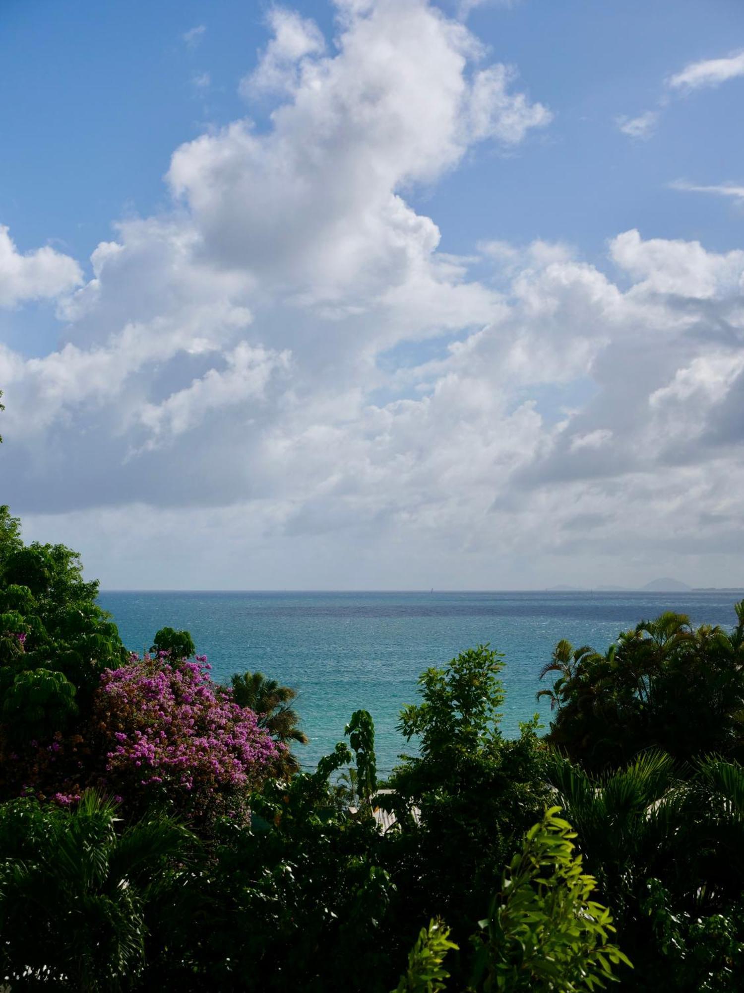 Charmant Studio Vue Mer Sans Coupure D'Eau Le Gosier  Exterior foto